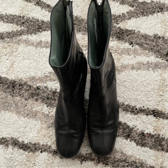 Sigerson Morrison Black Leather Boots - Picture 5 of 11